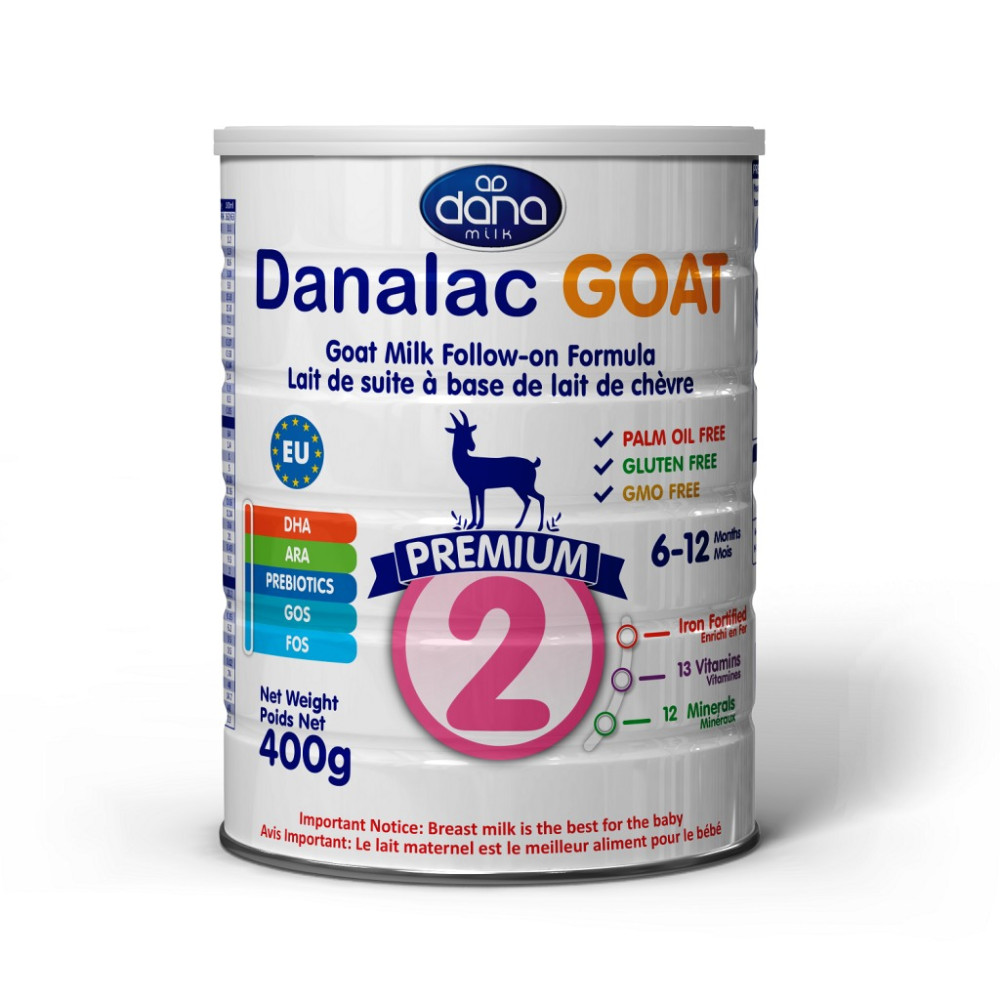 DANALAC GOAT MILK STAGE 2ND 400GM