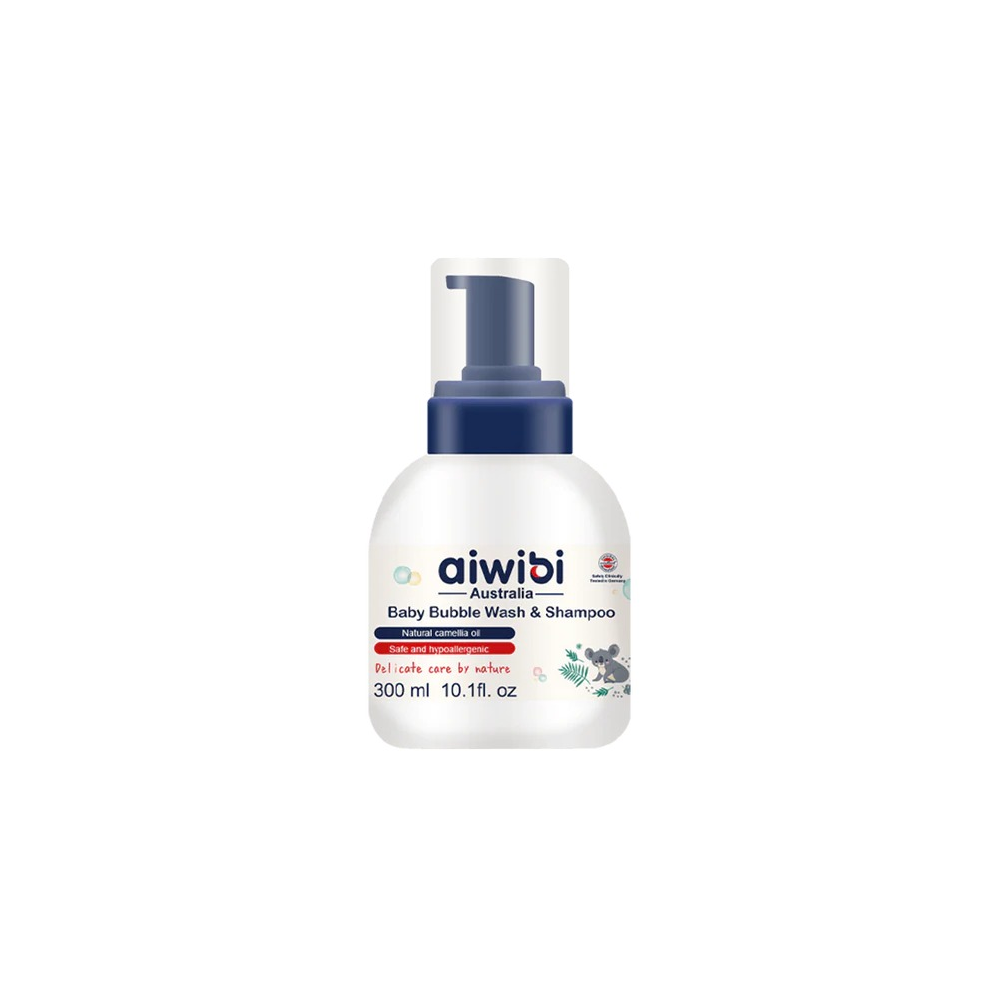 Aiwibi Baby Bubble Wash And Shampoo 300ml