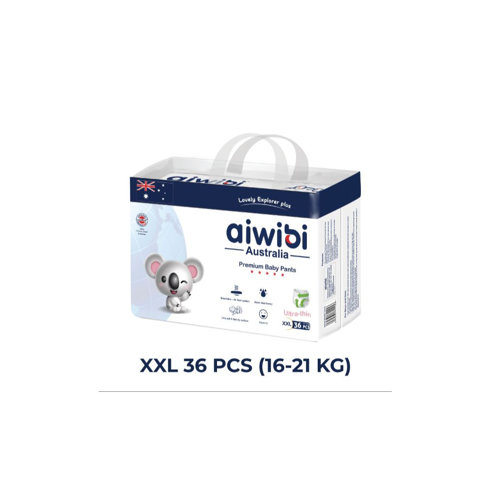 Aiwibi Australian Premium Baby Diaper Pant XXL-36