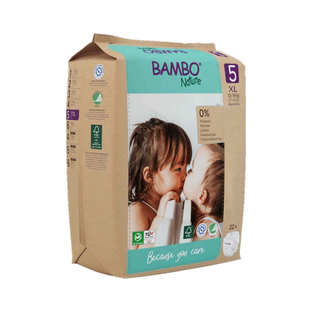 Bambo Nature Luiers maat 4 (48 stuks) | Big Green Smile