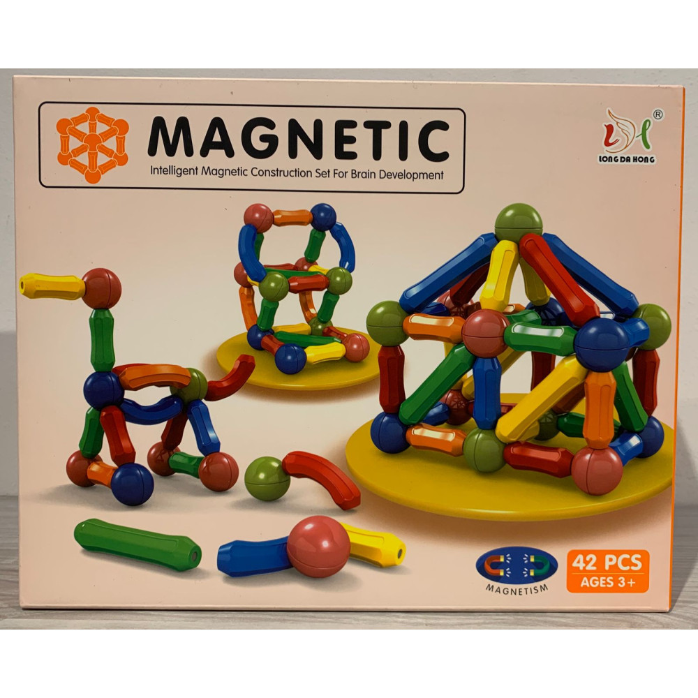Magnetic Construction 42 pc