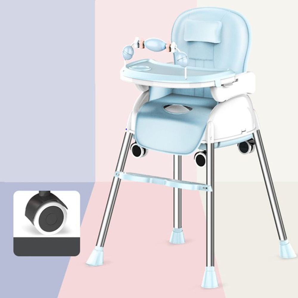 1PD Feeding chair with wheel
