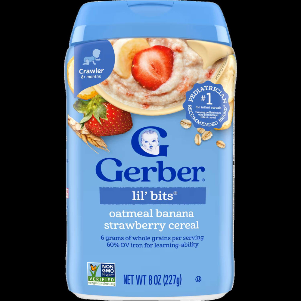 GERBER LIL BITS OATMEAL CEREAL