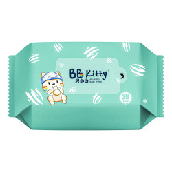 BB KITTY WET WIPES 8X8