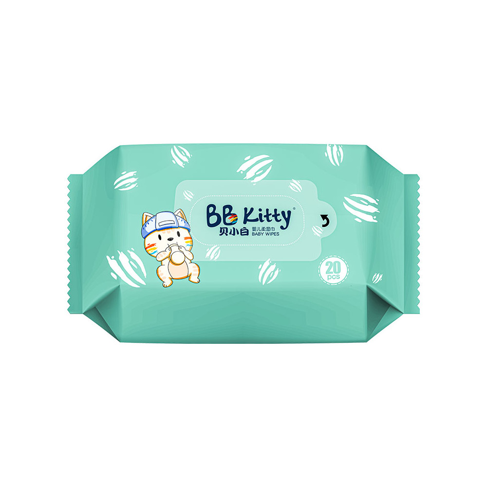 BB KITTY WET WIPES 8X8
