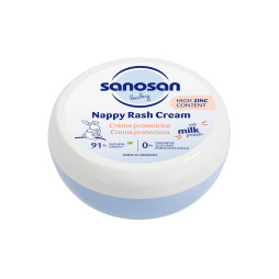 SANOSAN BABY NAPPY RASH CREAM JAR 150ML