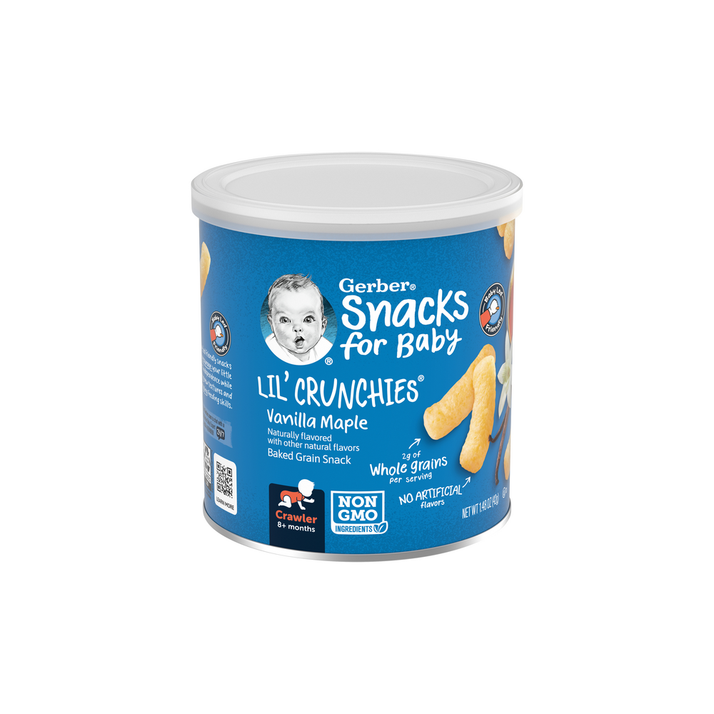 GERBER LIL CRUNCHIES MILD CHEDDAR