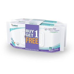 HIMALAYA BABY WIPES 72SHEET