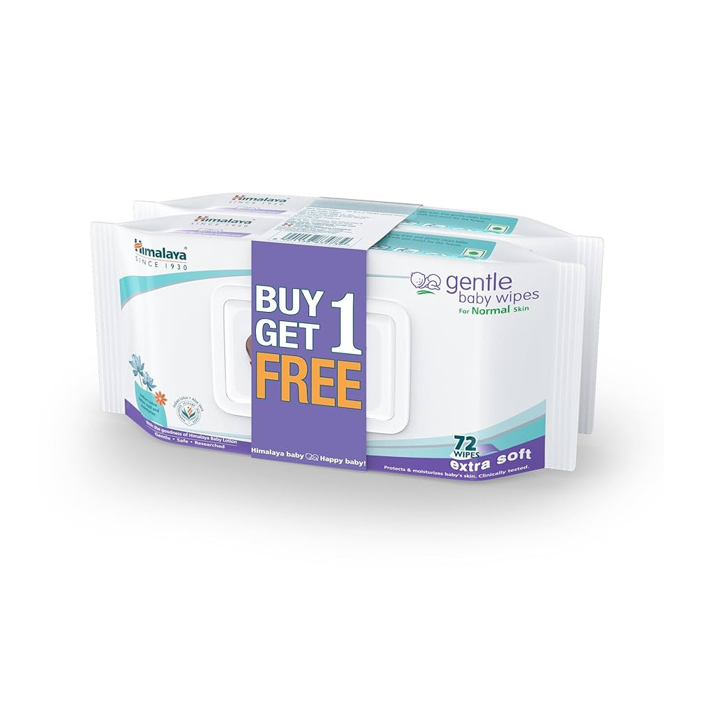 HIMALAYA BABY WIPES 72SHEET